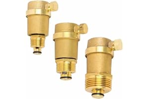 1/2" 3/4" 1" Male Brass Automatic Air Release Valve Vent for Heating Pipe(1/2")