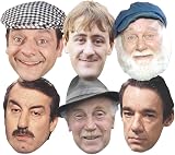 Star Cutouts SMP458 Only Fools & Horses Mask Pack of 6 Cardboard Masks view 1