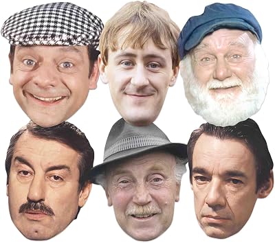 Star Cutouts SMP458 Only Fools & Horses Mask Pack of 6 Cardboard Masks