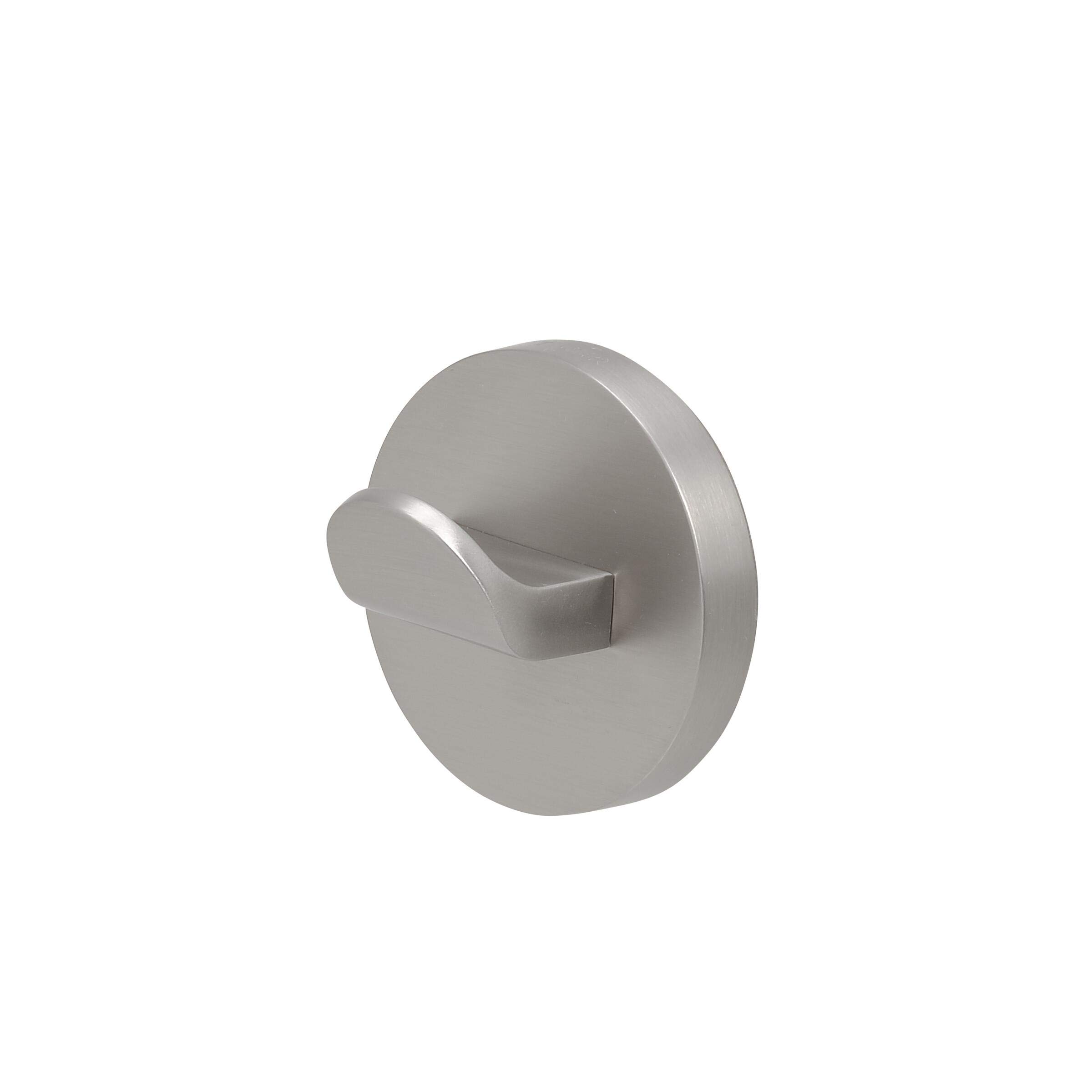 Tiger Noon, Towel hook large, Brushed stainless steel, 32x49x49mm