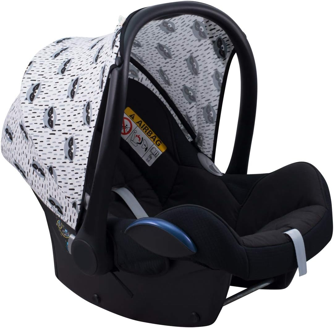 JYOKO Kids Canopy Hood Compatible with Maxi COSI Cabriofix Raccoon - Image 4