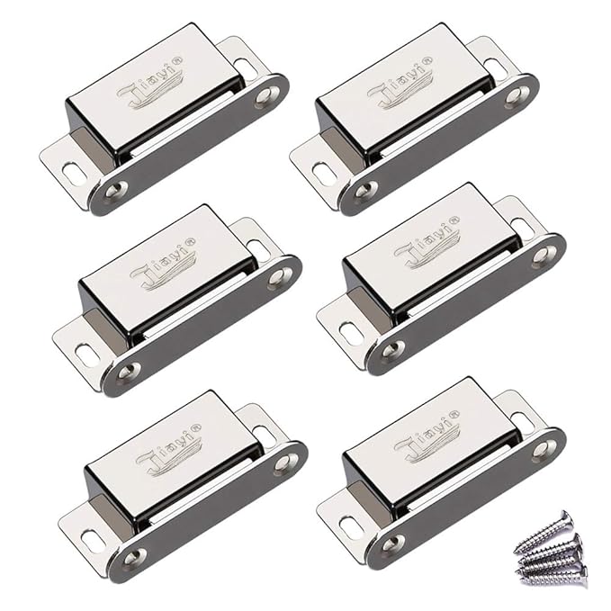 Jiayi Door Catch 6 Pack Latches 20 lbs