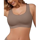 Wireless Bras for Women No Underwire Seamless Full Coverage T-Shirt Pullover Sleep Bra Comfort Lounge Bralette