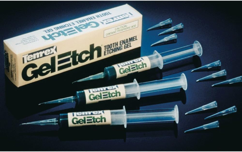 Temrex 6590 Gel-Etch Needle Tips 50/Pk