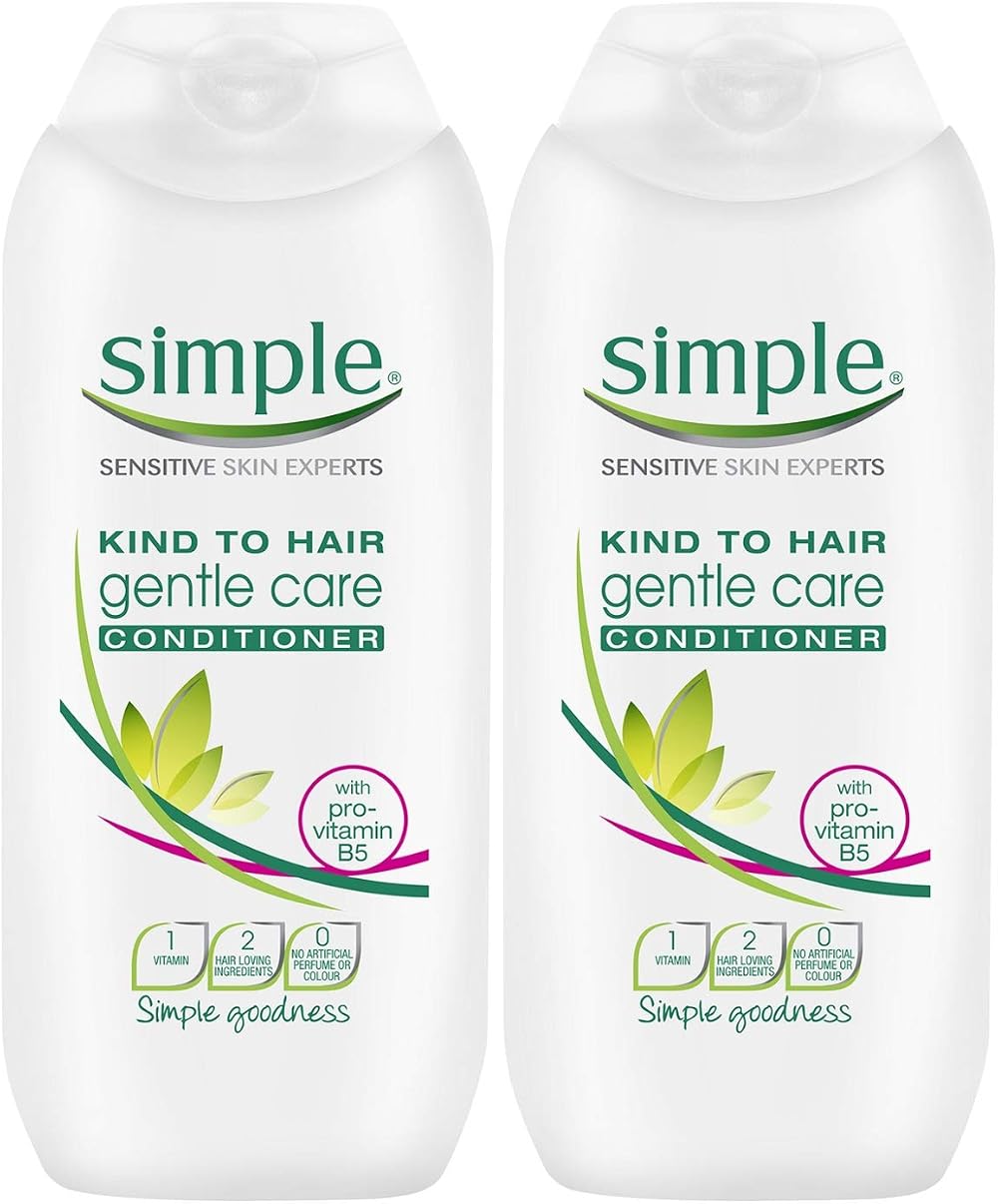 Simple Kind to Hair Gentle Care Conditioner 200ml Pack of 2