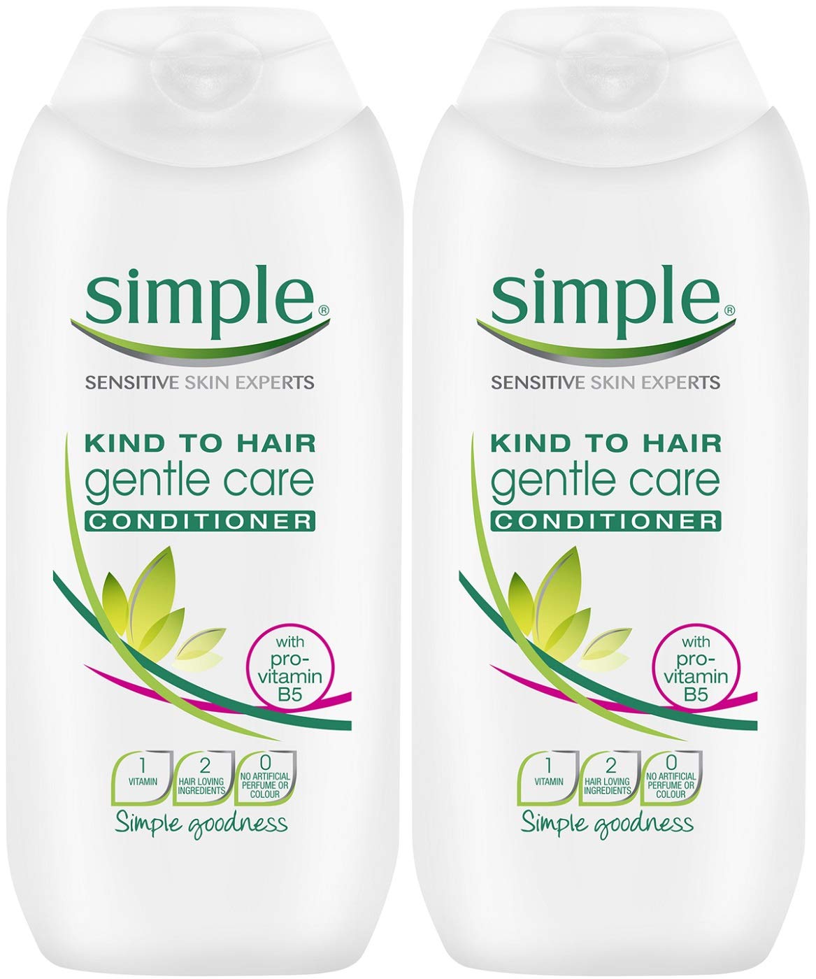 Simple Kind To Hair Gentle Care Conditioner 200Ml - Pack Of 2