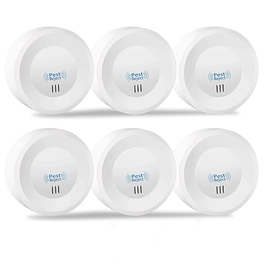 Avarter7 - Repelente de plagas ultrasónico, 4 paquetes de ...