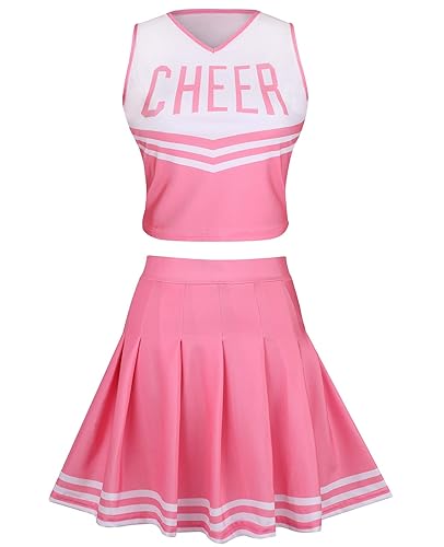 GRAJTCIN Cheerleader Costume for Women Halloween Cosplay Girls