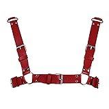 Men's Leather Body Harness Punk Chest Strap Harness