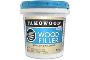 FAMOWOOD 42022118 Latex Wood Filler Fir/Maple 576g