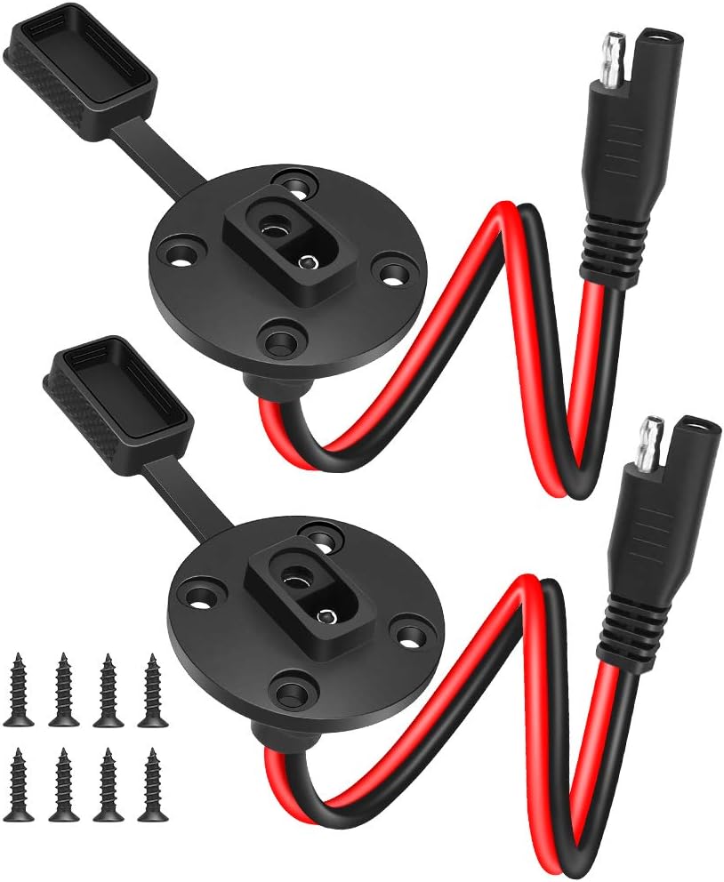 Linkstyle 2PCS Câble SAE 10AWG - Connecteur Rapide Panneau Solaire & Batterie