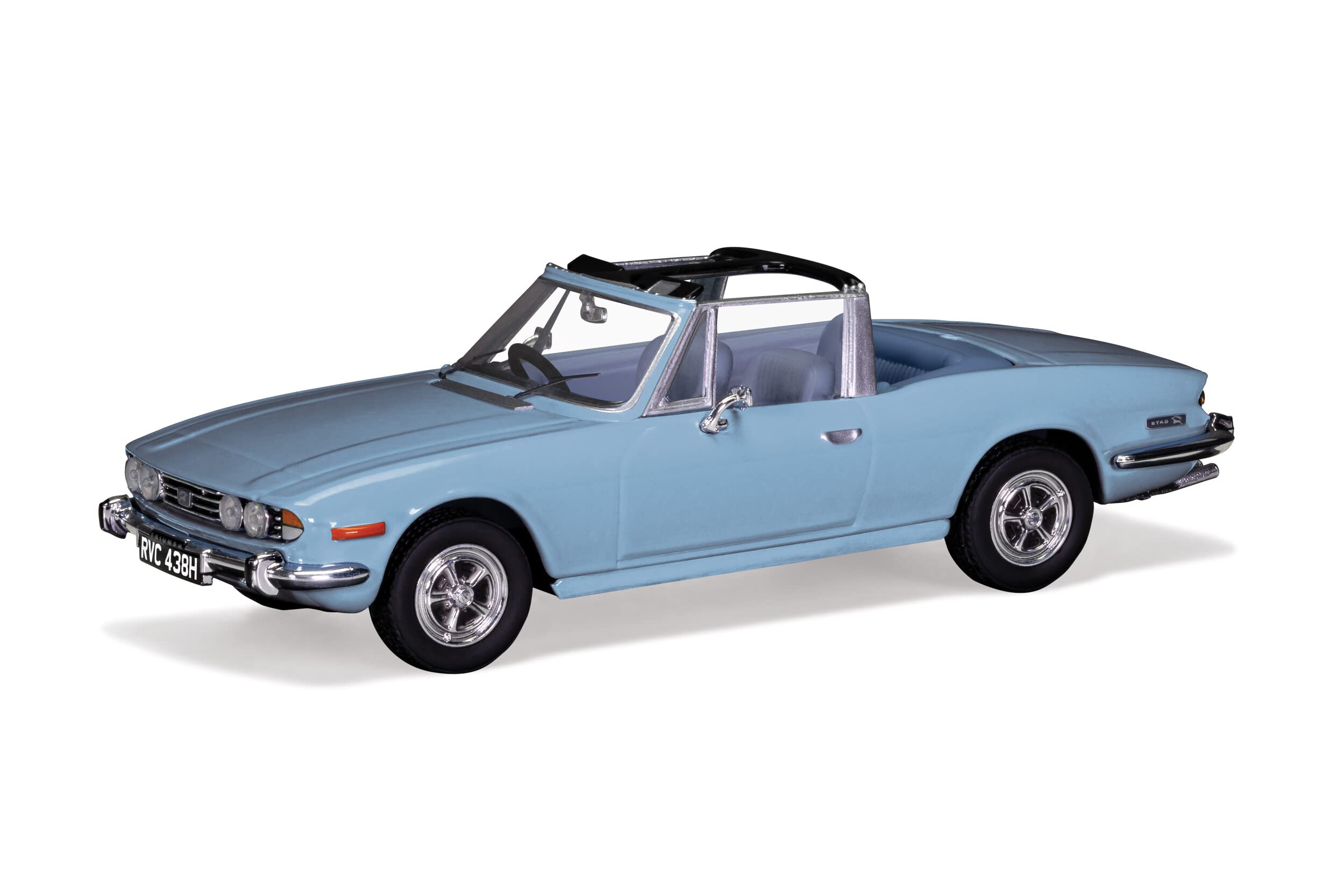 Corgi Diecast Model Vehicles - VA10117 Triumph Stag Mk1 Pre-Production Car, Men & Women Souvenir Gifts from UK - Small Die Cast Toy Car Models for Boys, Gift for Motor Enthusiasts