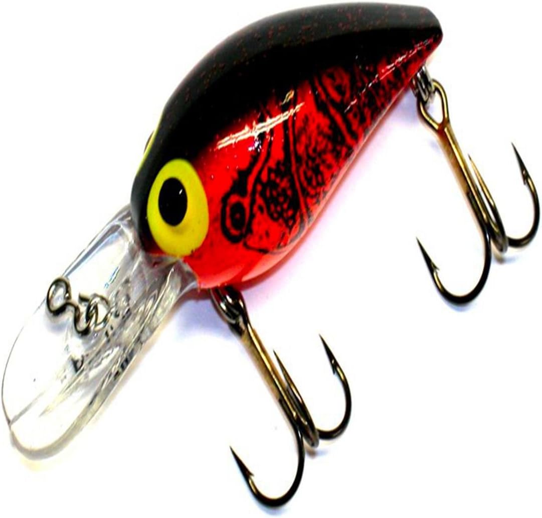 Brad's Killer Fishing Gear Red/Black/NAT Craw 3" Wiggler