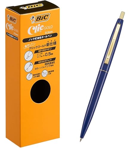 ballaholic ⑤ Amazon.com : Bic Japan CLG05-RBLRF5 Ballpoint Pen, Click