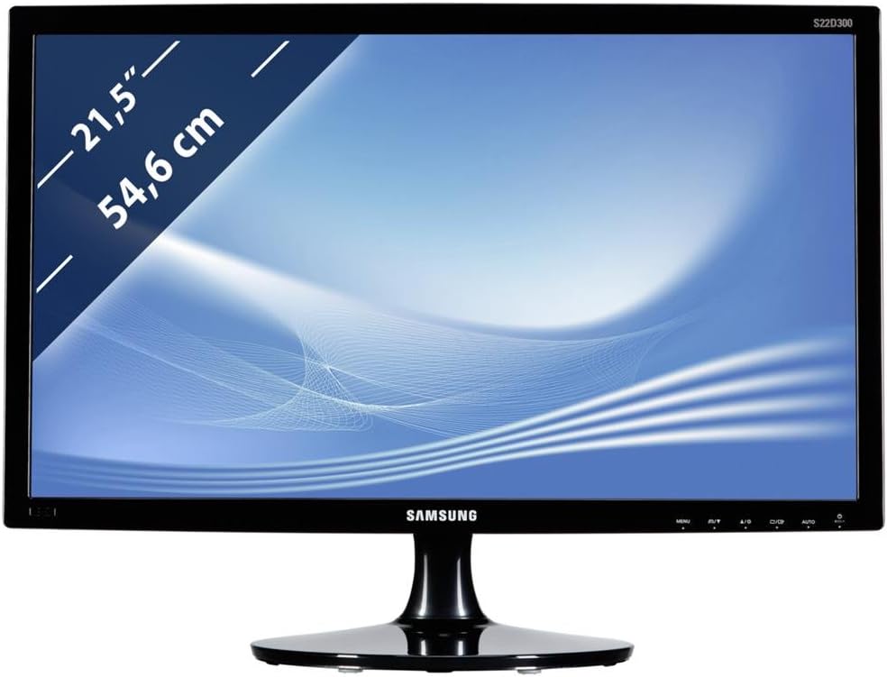 Samsung S22D300HY 21.5" LED Monitor Black HDMI 1080p Full HD