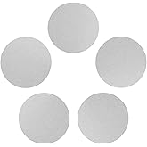 5Pcs Aluminum Disc, Diameter 4" (100mm) Thickness 0.04"(1mm) Round Aluminum Plate, 6061 Aluminum Circle Plates for Crafting, lndustry