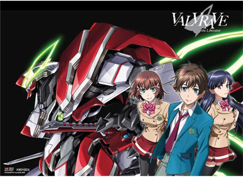 Valvrave The Liberator Wall Scroll New Haruto, Shoko and Saki Art ge60194