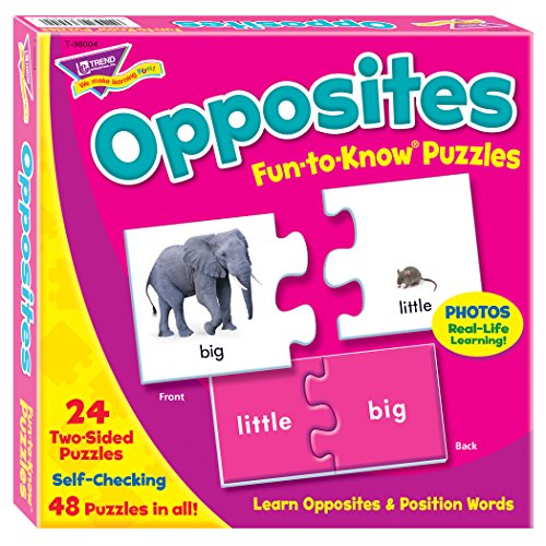 Trend Fun to Know Puzzles, Opposites (T36004)