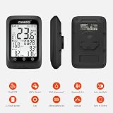 CooSpo BC107 Bike Computer GPS ANT+ Bluetooth 2.4 Screen IP67 view 2
