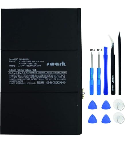 Amazon.com: REYTRIC A1389 Battery Compatible iPad 3 & iPad 4 A1416