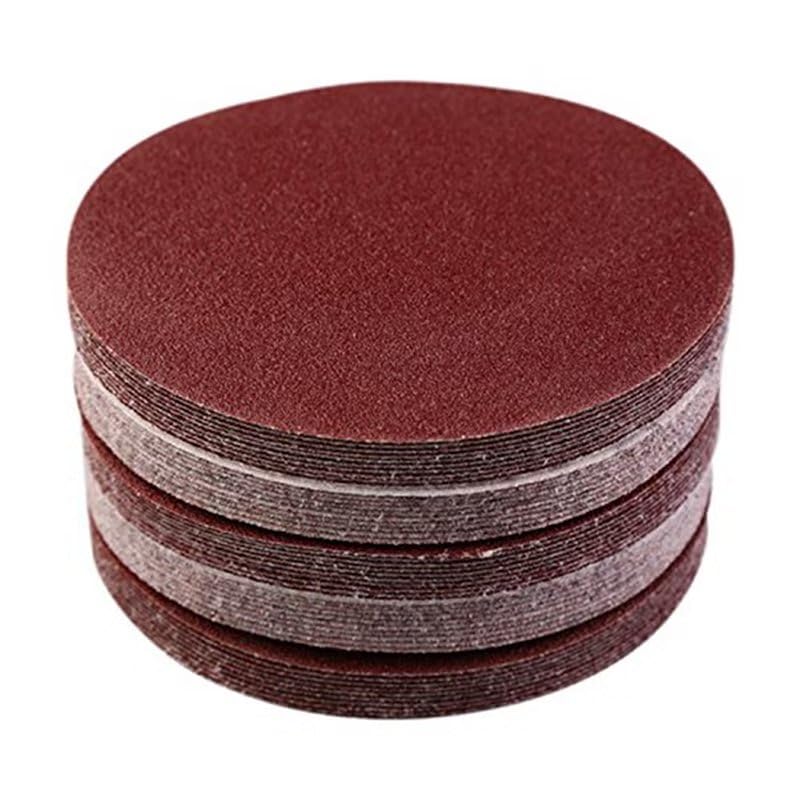 100pcs 2 Inch 50mm Round Sandpaper Disk Sand Sheets Grit 320 Hook and Loop Sanding Disc for Sander Grits-Single grit set