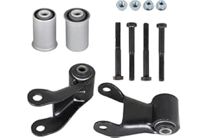 Rear Leaf Spring Shackle Repair Kit Replacement for Escalade Blazer C/K Express G20 Silverado 2500 Tahoe G2500 Savana Yukon 1