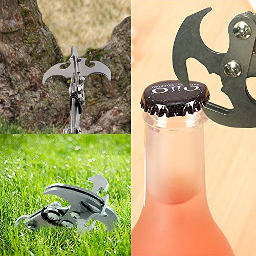 image for Gravity Hooks and Climbing Rope, Edobil Climbing Claw Gravity Carabine