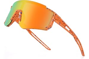 GLARDEFE Kids Baseball Sunglasses - Youth Baseball Sunglasses for Boys Girls - Sports Softball Shades Age 4-10