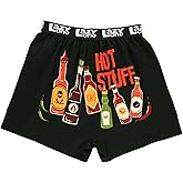 Lazy One Funny Animal Boxers, Humorous Underwear, Novelty Boxer Shorts, Gag Gifts for Men