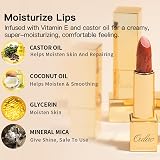 Oulac Glow Metallic Shine Orange Lipstick Coral High Impact 4.3 g view 7