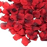 Supla 3000 Pcs Dark Red Silk Rose Petals 2