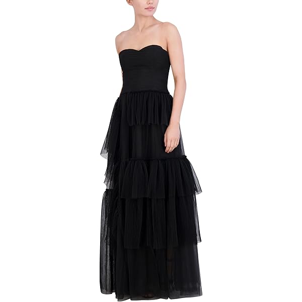Amazon.com: BCBGMAXAZRIA Women's Strapless Sweetheart Neck Evening Maxi Dress with Tiered Ruffle Skirt, Xenon Blue, 10 : Clothing, Shoes & Jewelry Amazon.com: BCBGMAXAZRIA Women's Strapless Sweetheart Neck Evening Maxi Dress with Tiered Ruffle Skirt, Xenon Blue, 10 : Clothing, Shoes & Jewelry