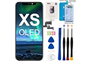 EFAITHFIX for iPhone Xs OLED Screen Replacement [NOT LCD] 5.8 inch Display Digitizer 3D Touch Screen Full Assembly with Repai