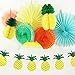 SUNBEAUTY Pineapple Party Decoration Set Summer Luau Beach Birthday Wedding Photo Backdrop Tropical Party Supplies 9 Pcs (Style 1)