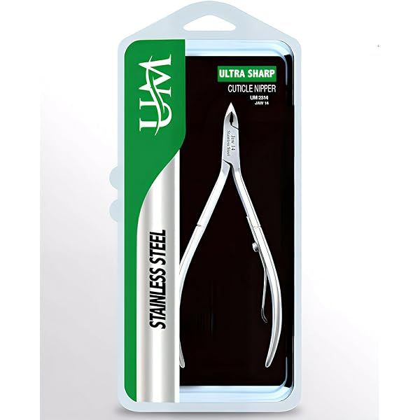 Amazon.com: Mehaz Stainless Steel Cobalt Cuticle Trimmer, Nail