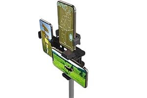 XIANGHONGYIAN Multiple Phone Bracket Set for YouTube Video or Live Streaming. Compatible with Mounting Smartphones, Ring Lights and Microphones to Tripods, Monopods, Selfie Sticks or Even Bike Handle Bars