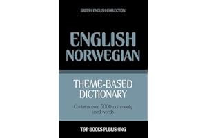 Theme-based dictionary British English-Norwegian - 5000 words