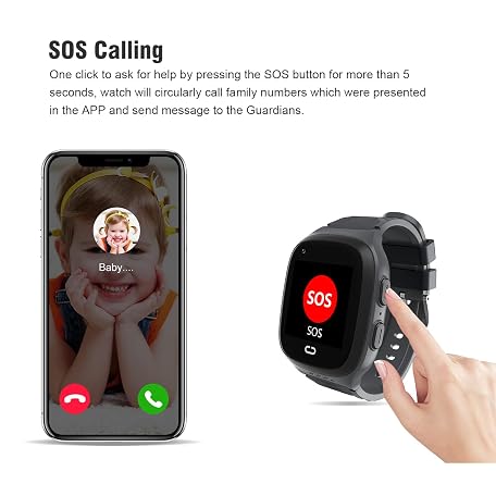 Mua 4G Kids Smart Watch GPS Tracker - Smartwatch with Two Way Call ...