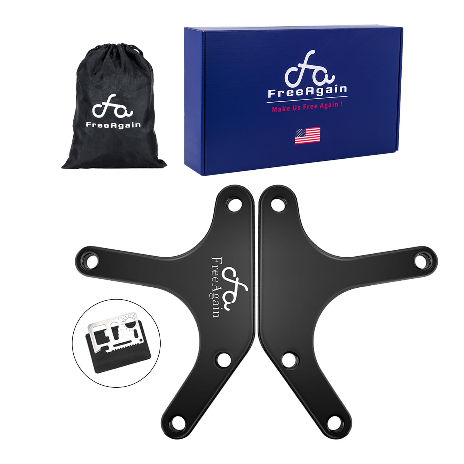 Photo 1 of US Support Harley 1.5'' Inch Rear Suspension Lift Leveling Bracket Kits Fits for Harley Tri Glide Ultra FLHTCUTG,Street Glide Trike FLHXXX,Freewheeler