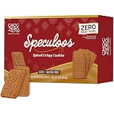 ChocZero Sugar Free Speculoos Cookies, Gluten Free | No Sugar Alcohols, Keto, Low Carb, High Fiber, 30 Cookies