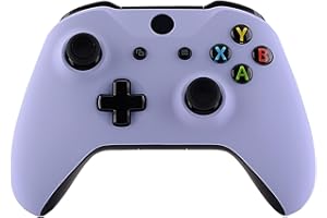 eXtremeRate Replacement Front Housing Shell for Xbox One S/X Controller, Light Violet Custom Kit Faceplate Cover Case for Xbox Wireless Controller (Model 1708) - Controller NOT Included