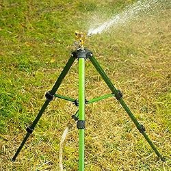 Hourleey Impact Sprinkler on Tripod Base, 2 Pack