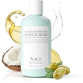 VoCÊ Haircare Gentle Rinse Vegan & Cruelty-Free Conditioner| Clean Haircare, Color Safe, Paraben & Sulfate Free, Ultra Radiance with Coconut Water, Olive Fruit Oil & Squalane (8.5 oz | 250 ml)