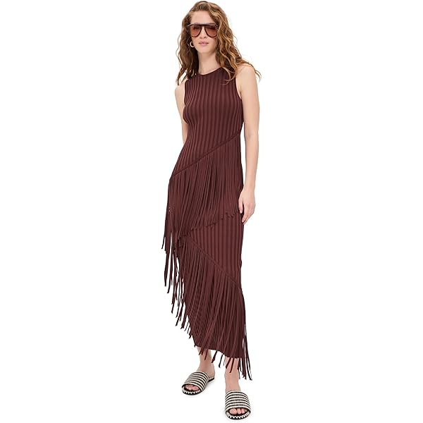 SIMONMILLER Women's Spiral Dress, Black, M at Amazon Women's Clothing store