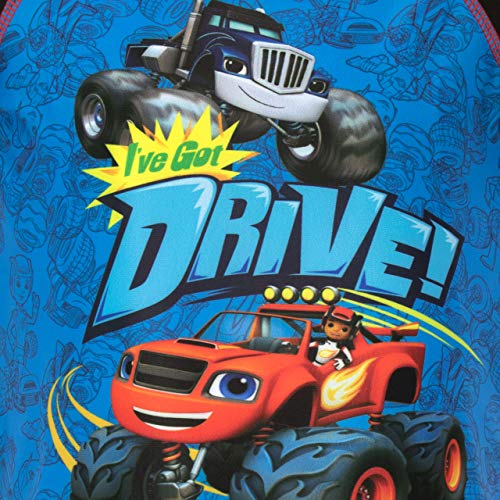Blaze and the Monster Machines Boys' Blaze and Crusher Two Piece Swim Set Size 4 Blue