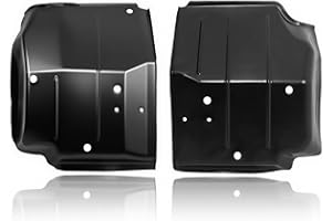 PARTSFLOW Front Floor Pan Driver Side & Passenger Side Compatible with Jeep YJ Wrangler 1986-1996 CJ7 1976-1986 CJ5 1976-1983 CJ8 1981-1986 CJ6 1976-1981