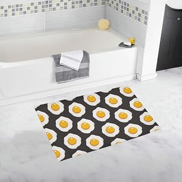 Jochuan Spiegelei Design Benutzerdefinierte Rutschfeste Badematte