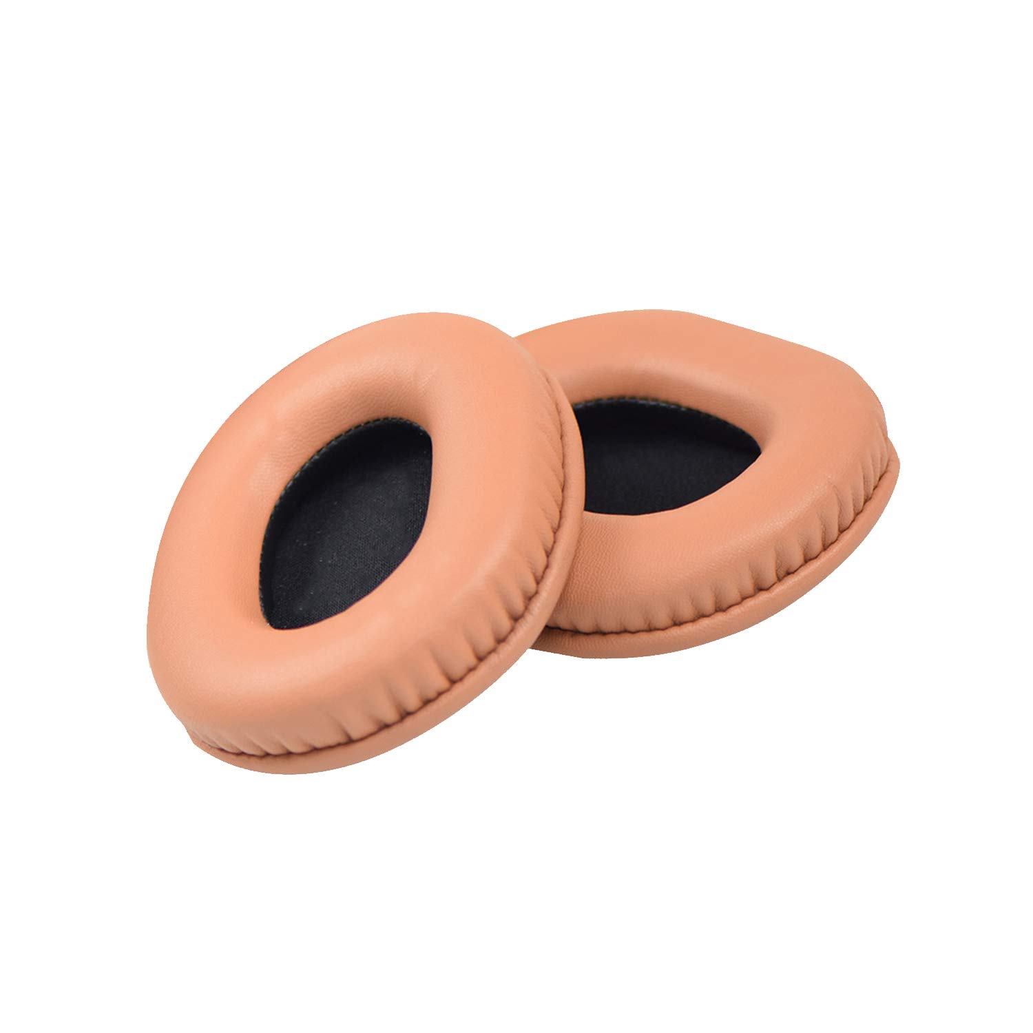 XiYu Headphones Ear Pads Cushions Replacement - Earpads Anti-Slip Ear For Audio-Technica ATH-M50X M30X M40X Headset Suitable For Many Headphones(Khaki)