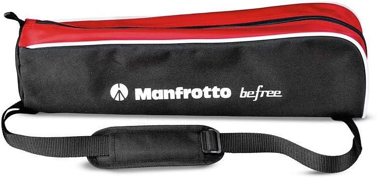 Manfrotto MB MBAGBFR2 Nylon Tripod Bag, Synthetic Black, Red, White - Bag Accessory (440 mm, 120 mm, 145 mm, 43.5 cm, 11.5 cm, 14 cm)