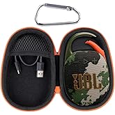 Aenllosi Hard Carrying Case for JBL Clip 5 Bluetooth Speaker, Clip 5 Speaker Protective Case, Squad (Case Only)